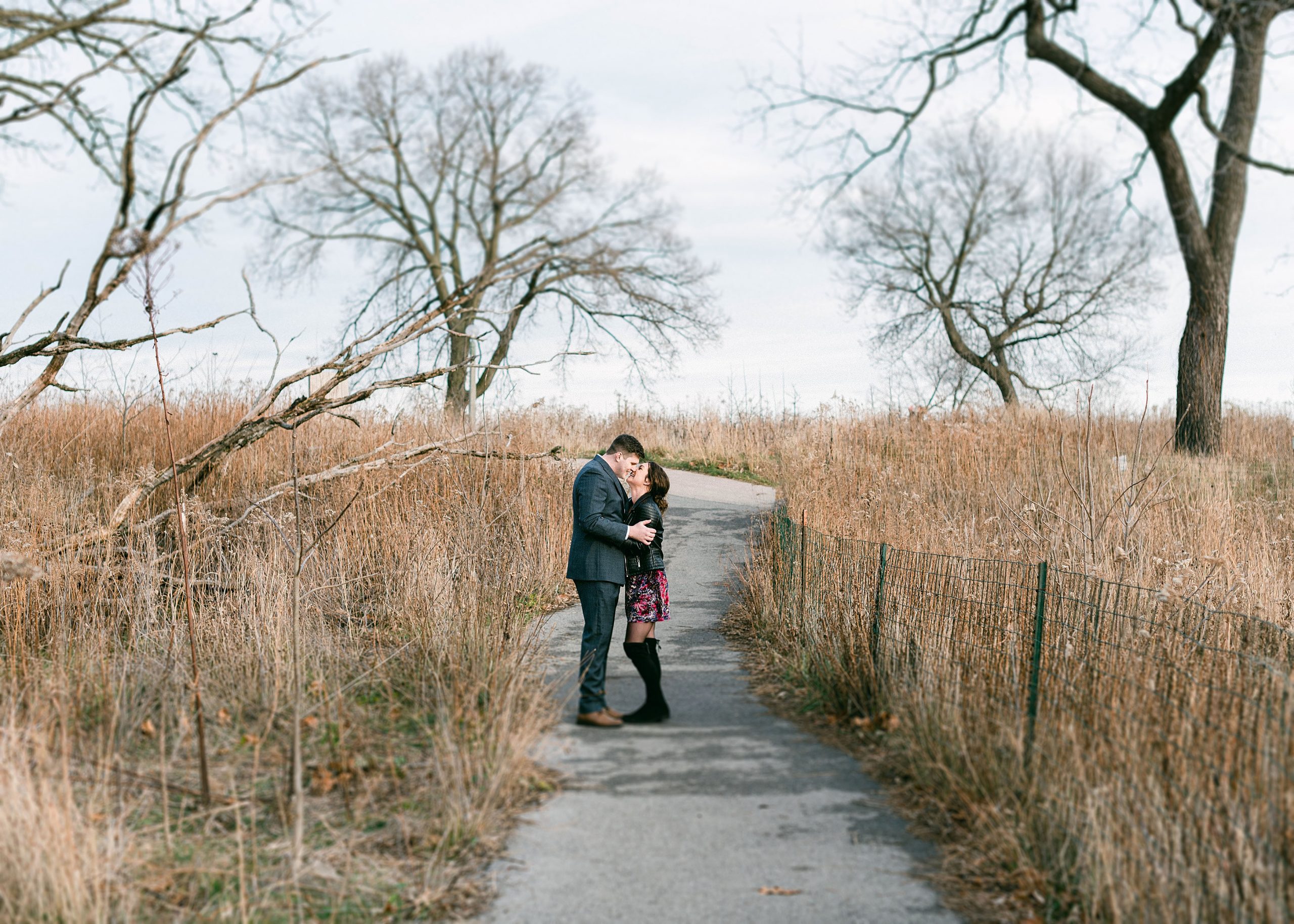 Winter Engagement Photography